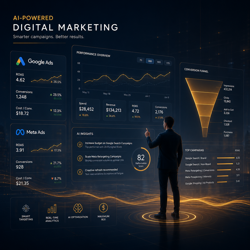 Fly Beyond digital marketing team collaborating